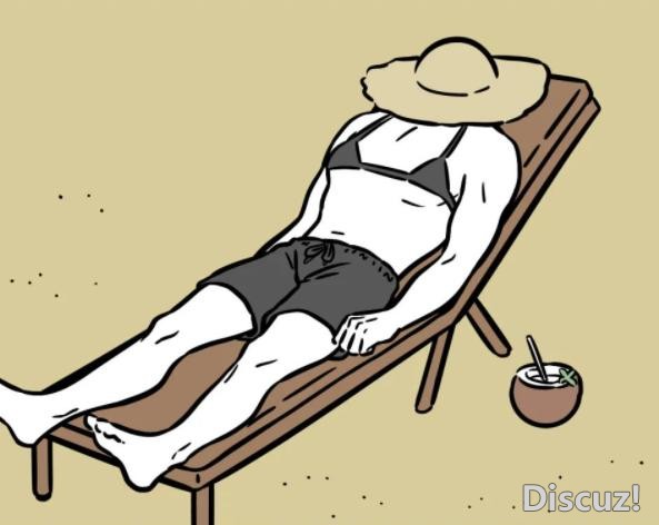 非人哉：刑天爱晒日光浴，装备还挺齐全，但确定不会引围观么？-2.jpg