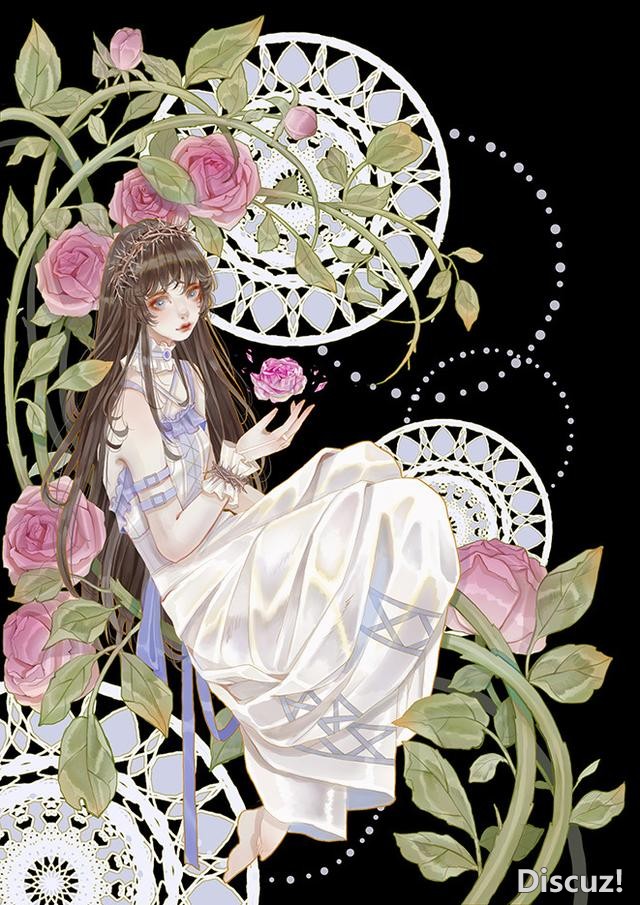 国人女画师画风相当唯美的一组插画！整组作品给人非常清新的感觉-3.jpg