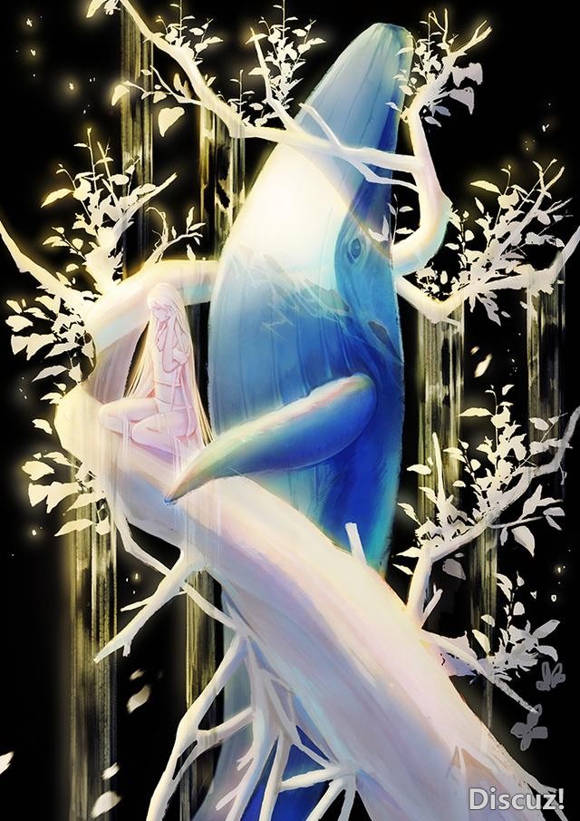 国人女画师画风相当唯美的一组插画！整组作品给人非常清新的感觉-8.jpg