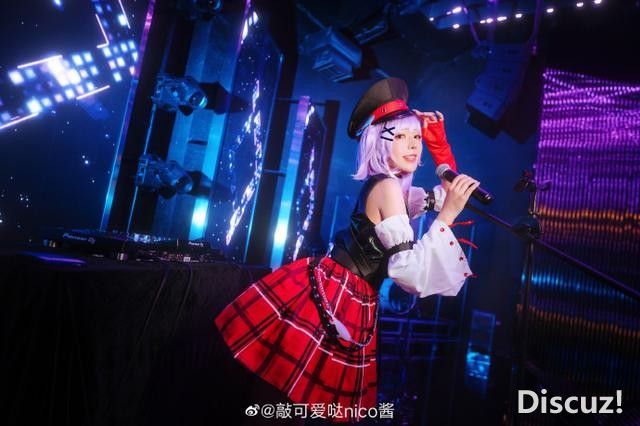 《王者荣耀》小乔cos，音你心动，时尚漂亮一秒就心动-3.jpg