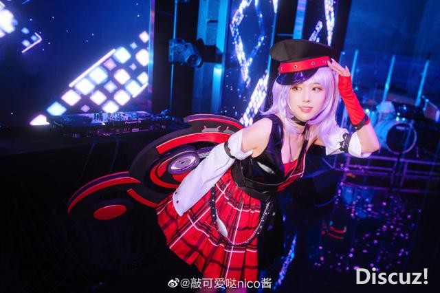 《王者荣耀》小乔cos，音你心动，时尚漂亮一秒就心动-7.jpg
