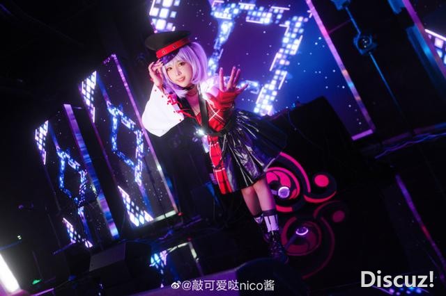 《王者荣耀》小乔cos，音你心动，时尚漂亮一秒就心动-5.jpg