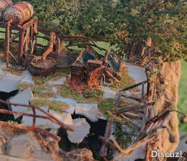 网友大佬花7个月涂装的高达，水花铁锈都清晰可见-9.jpg