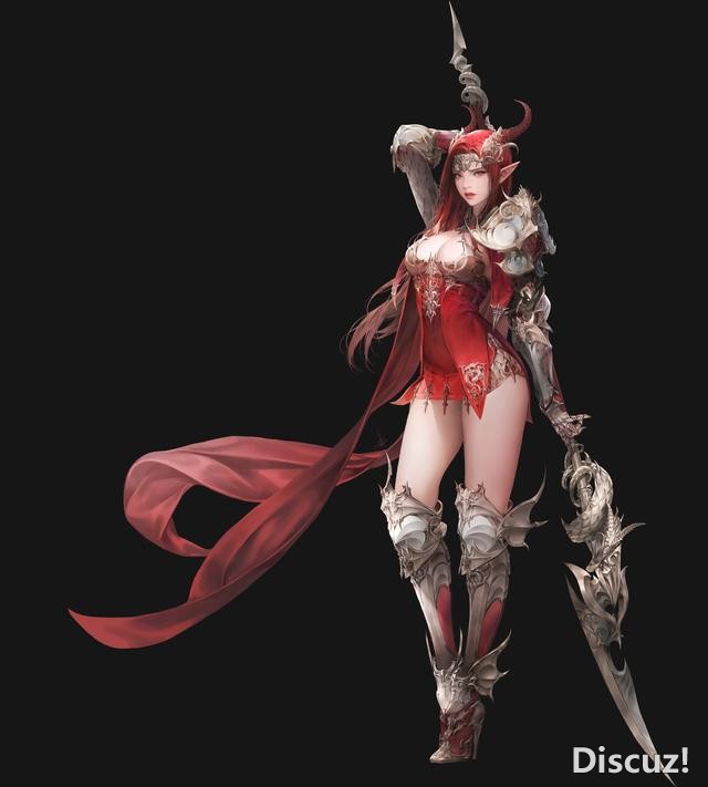 韩国插画师的一组女性人物设定作品！在这个作者笔下大长腿是标配-4.jpg