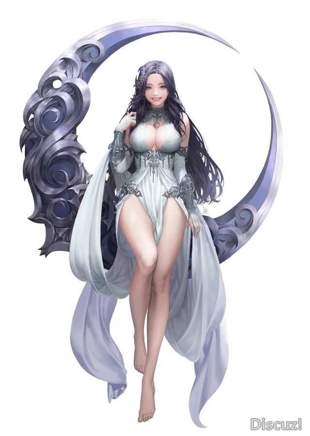 韩国插画师的一组女性人物设定作品！在这个作者笔下大长腿是标配-5.jpg