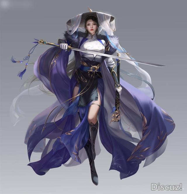 一组国产优秀插画作品欣赏！来自多名国内插画师画风潇洒的大作-13.jpg