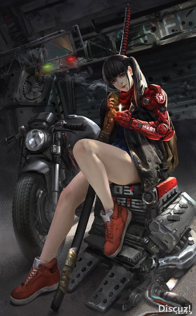 一组国产优秀插画作品欣赏！来自多名国内插画师画风潇洒的大作-14.jpg