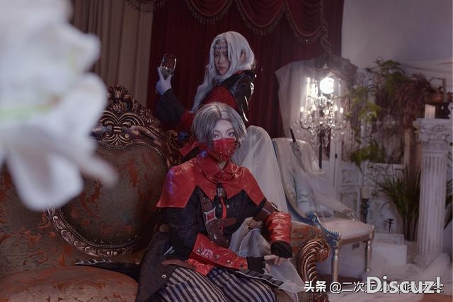古典场景超赞！第五人格cos，暮剑和驱魔人太有感觉-12.jpg