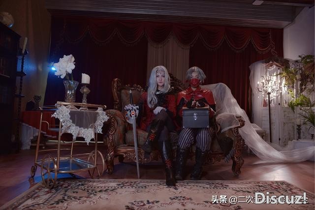 古典场景超赞！第五人格cos，暮剑和驱魔人太有感觉-13.jpg