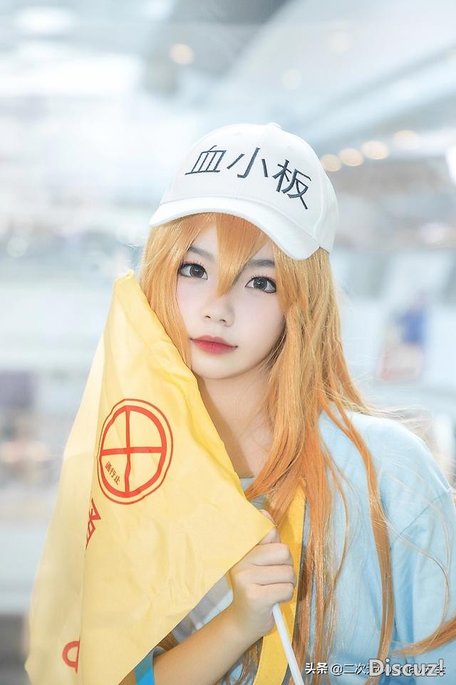 可爱又温柔！《工作细胞》血小板cos，笑容好清甜呐-4.jpg