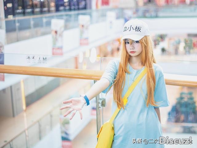 可爱又温柔！《工作细胞》血小板cos，笑容好清甜呐-5.jpg