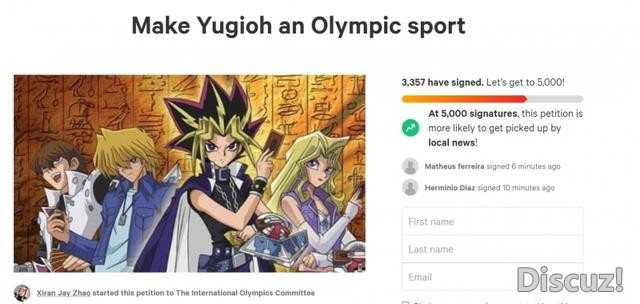 宅男也想拿奥运金牌？国外网红提案将《游戏王》加入奥运项目-4.jpg