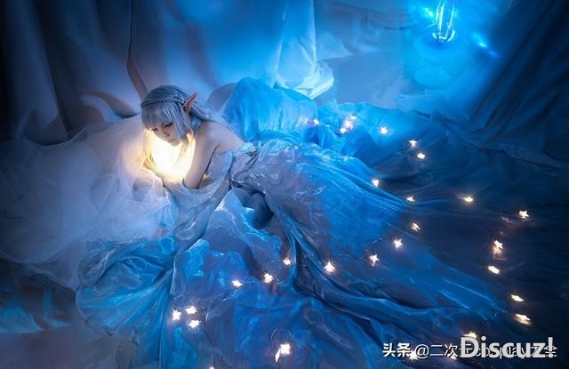 水晶礼服艾米莉亚cos，清澈雅致，美如精灵的魅力女孩-4.jpg