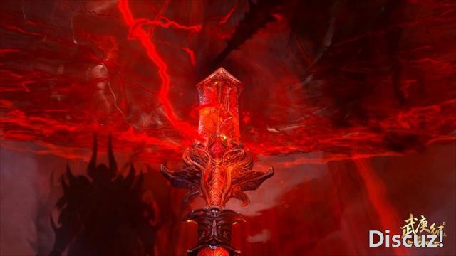 武庚纪：神器血矛设计稿曝光，血色宝石+龙鳞枪身，杀气压制不住-2.jpg