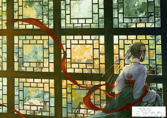 一组人物造型非常漂亮的古风插画欣赏！画技成熟画面让人赏心悦目-1.jpg