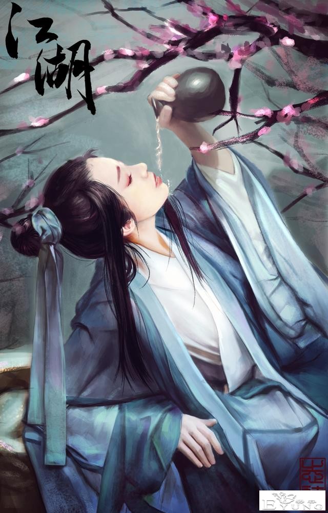 一组人物造型非常漂亮的古风插画欣赏！画技成熟画面让人赏心悦目-8.jpg