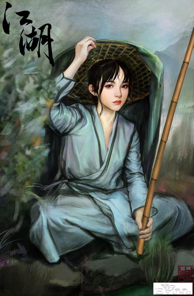 一组人物造型非常漂亮的古风插画欣赏！画技成熟画面让人赏心悦目-6.jpg