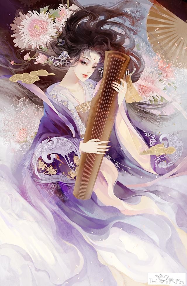 一组人物造型非常漂亮的古风插画欣赏！画技成熟画面让人赏心悦目-15.jpg