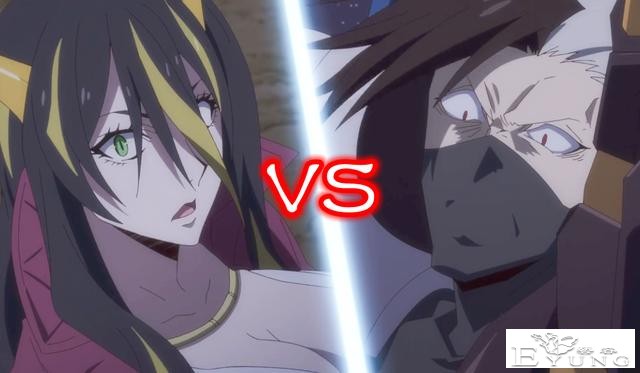 转生史莱姆2：蛇人美女vs魔人，哥布塔来救场，单挑魔人帅不过3秒-1.jpg