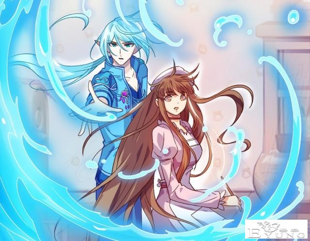 叶罗丽番外：20岁王默变成画家，画画也能撒狗粮，水王子亲吻王默-4.jpg