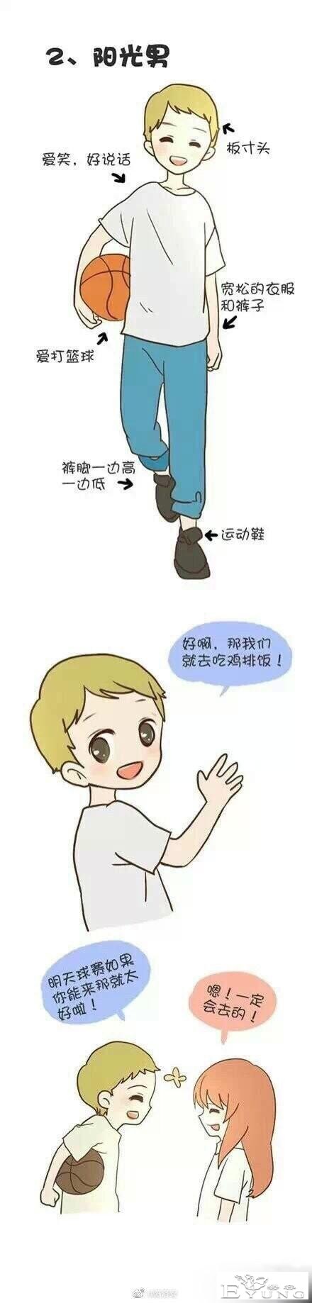 漫画：八个不同类型的男朋友，哪一个是你的菜呢？-2.jpg