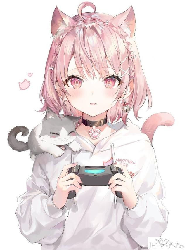 这位画师担任插画的俄罗斯白毛大火，其实他的兽耳娘也很萌-3.jpg