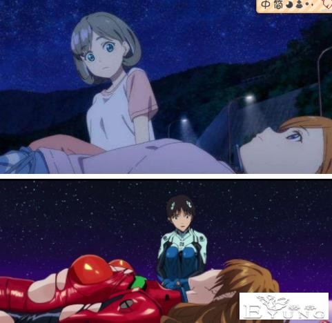 网友吐槽LL新动画撞脸各种动漫名场景，连JOJO的锁孔看妈都有-2.jpg