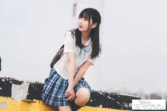 COS欣赏｜JK cosplay｜天使颜小姐姐JK cos正片@ 画饼仙儿-3.jpg