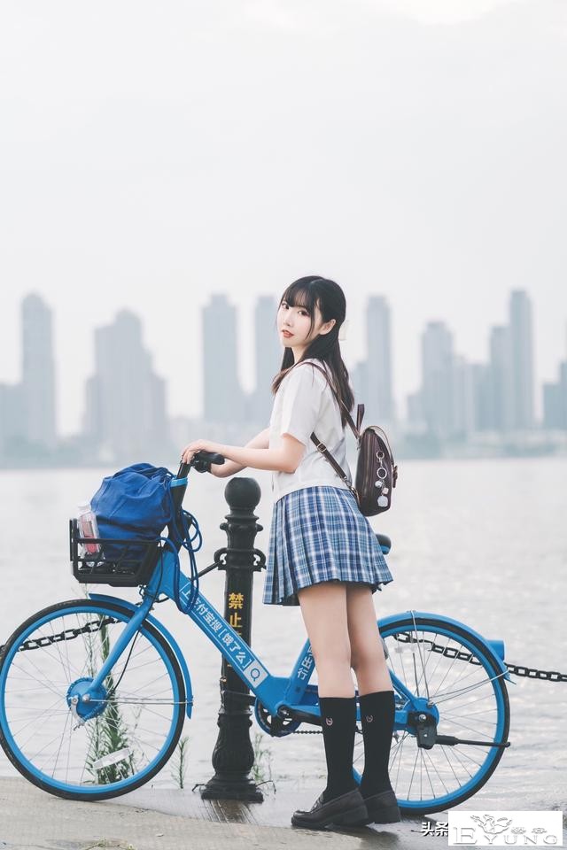 COS欣赏｜JK cosplay｜天使颜小姐姐JK cos正片@ 画饼仙儿-6.jpg