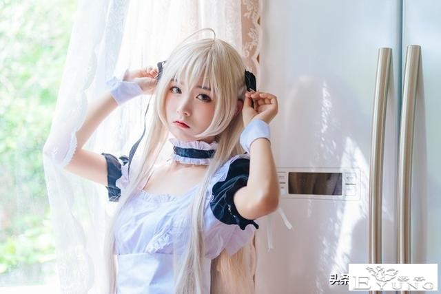 COS欣赏｜JK cosplay｜缘之空 春日野穹 女仆 正片@ 零夜zeroo-4.jpg