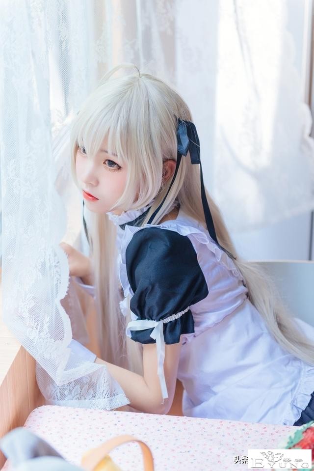 COS欣赏｜JK cosplay｜缘之空 春日野穹 女仆 正片@ 零夜zeroo-8.jpg