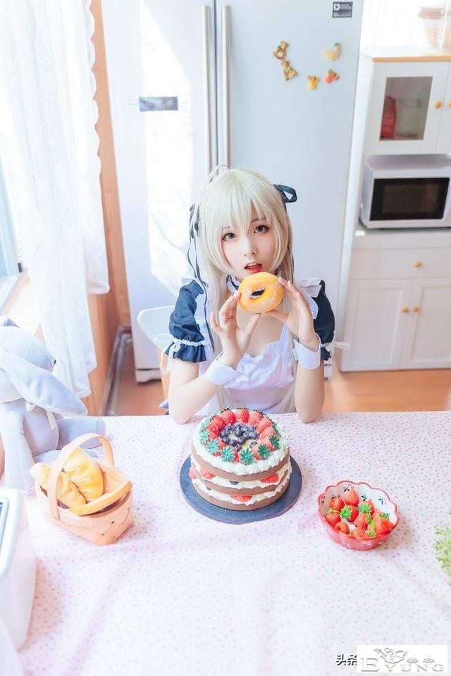 COS欣赏｜JK cosplay｜缘之空 春日野穹 女仆 正片@ 零夜zeroo-6.jpg