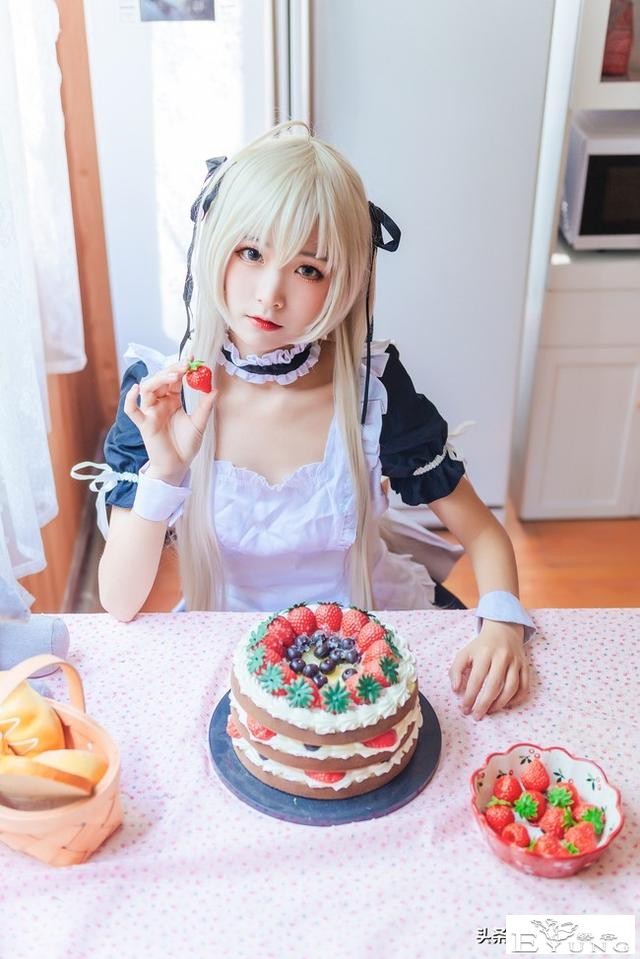 COS欣赏｜JK cosplay｜缘之空 春日野穹 女仆 正片@ 零夜zeroo-7.jpg