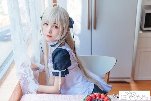 COS欣赏｜JK cosplay｜缘之空 春日野穹 女仆 正片@ 零夜zeroo-9.jpg