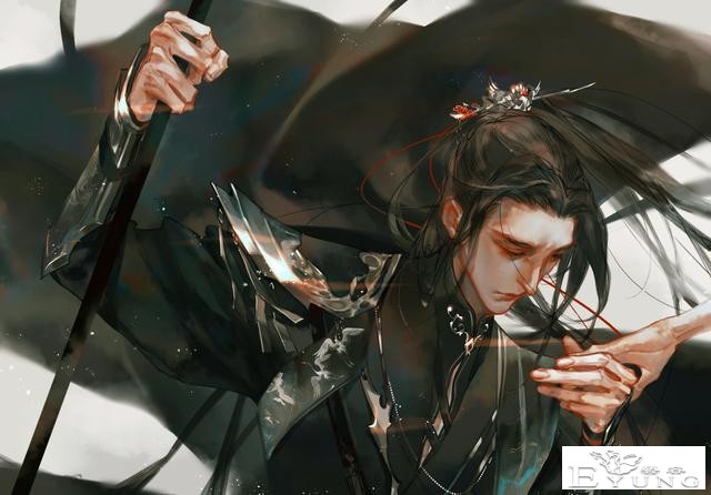 国人插画师绘制的人物超级美型的插画作品！充满古风韵味的作品！-4.jpg