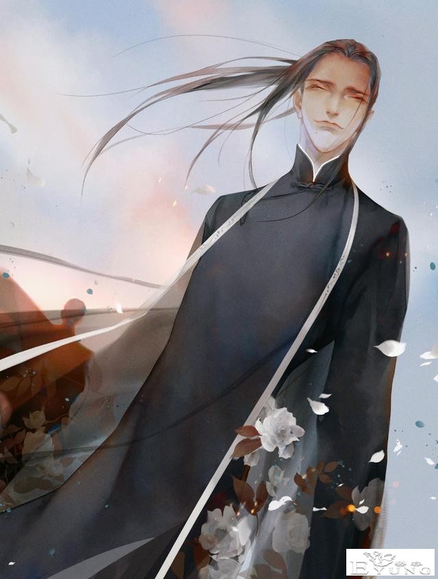 国人插画师绘制的人物超级美型的插画作品！充满古风韵味的作品！-12.jpg