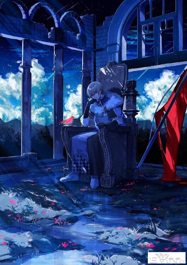 画师大佬喜欢画蓝色系的同人图，看完这些妹子感觉内心都平静了-8.jpg