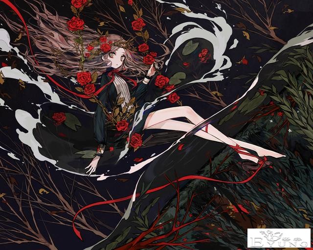 一组来自日本的动漫插画作品欣赏！人物造型漂亮画面相当唯美-12.jpg