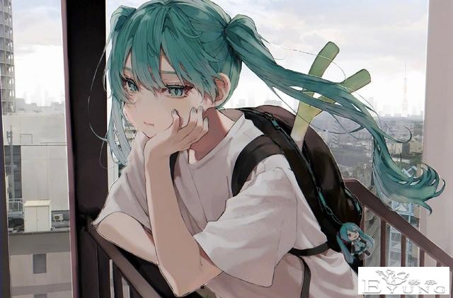 这个初音也太帅了！画师大佬偏好猫眼和双马尾，笔下的同人都好棒-1.jpg