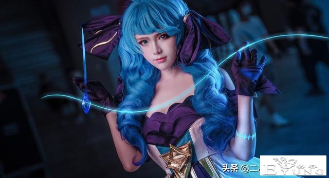 《英雄联盟》灵罗娃娃格温cos，精致美丽，魅力十足超有画面感-8.jpg