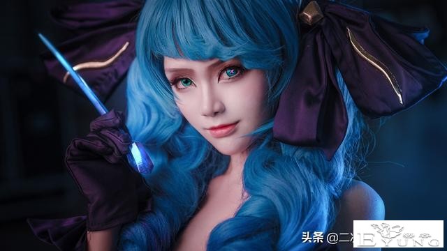 《英雄联盟》灵罗娃娃格温cos，精致美丽，魅力十足超有画面感-5.jpg