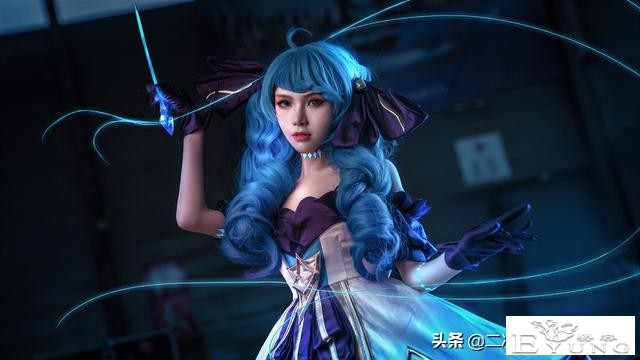 《英雄联盟》灵罗娃娃格温cos，精致美丽，魅力十足超有画面感-6.jpg
