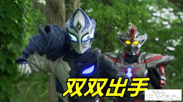 特利迦奥特曼9话先行，石化魔兽袭来，特利迦吃瘪，邪恶巨人联手-4.jpg