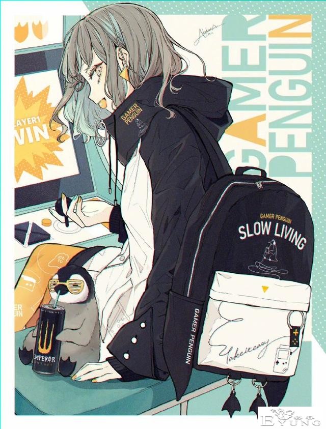 手拿甜品的少女们笑得好甜，看这样的动漫同人心都被治愈了-10.jpg