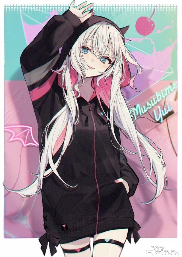 手拿甜品的少女们笑得好甜，看这样的动漫同人心都被治愈了-11.jpg