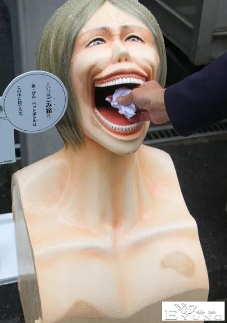 为促进环保，日本在街头设立巨人形状的垃圾箱｜ACGN新闻-9.jpg