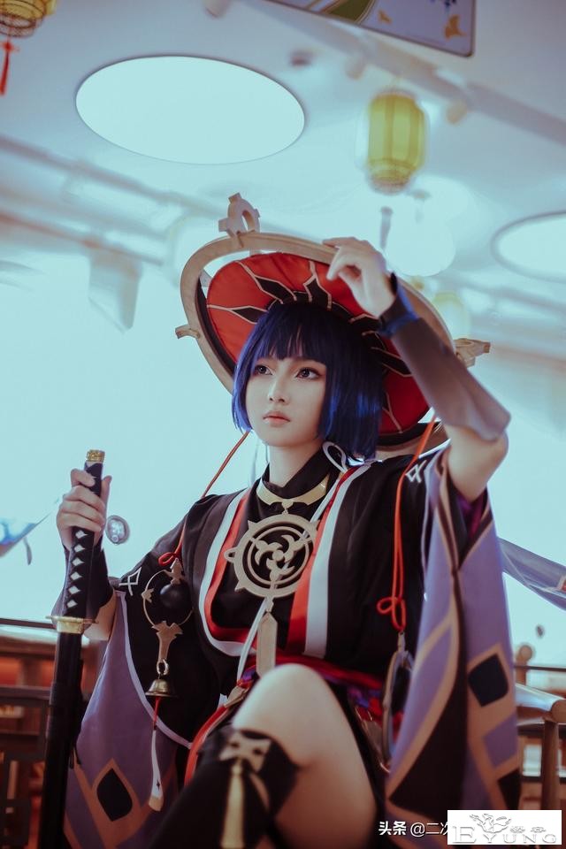 《原神》散兵cos，可爱正太感，拔刀时居然有一丝丝的霸气-7.jpg