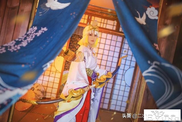 《阴阳师》御馔津cos，场景服饰用心还原，连狐狸都很还原-3.jpg