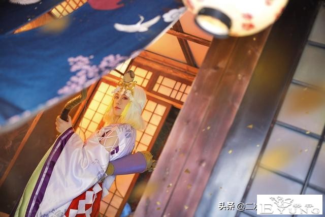 《阴阳师》御馔津cos，场景服饰用心还原，连狐狸都很还原-4.jpg