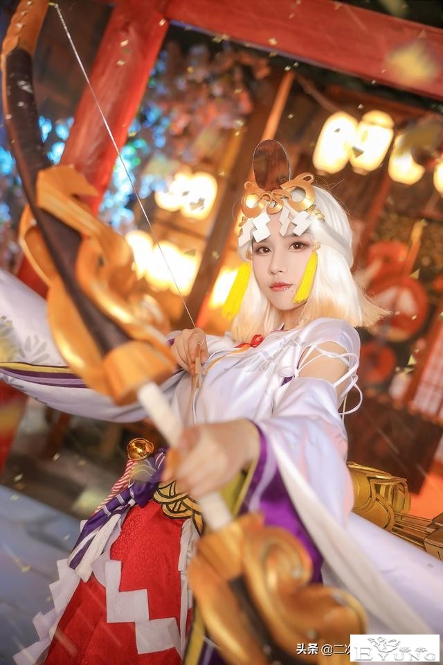 《阴阳师》御馔津cos，场景服饰用心还原，连狐狸都很还原-5.jpg